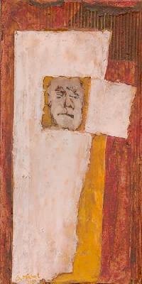 <b>Fenêtre ouverte</b><br>15.5x30cm (6.10x11.81 in)<br>Huile et collage / toile<br>Oil and bonding / canvas<br><br>$200<br>2004